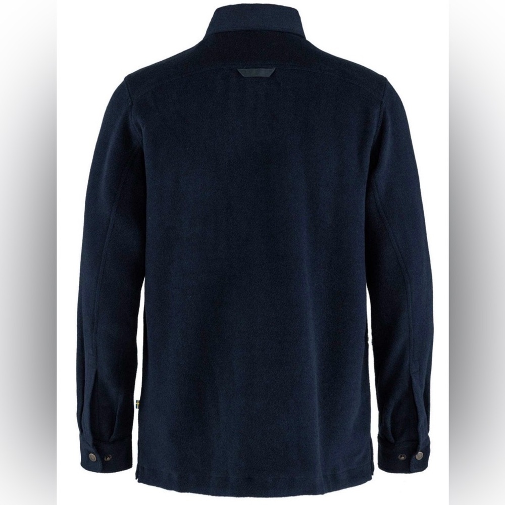 FJALLRAVEN CANADA SOLID SHIRT - NIGHT SKY Navy Blue Men’s Small Button Up NWT - Picture 2 of 15